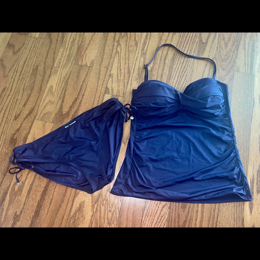 Anne cole bandeau tankini set